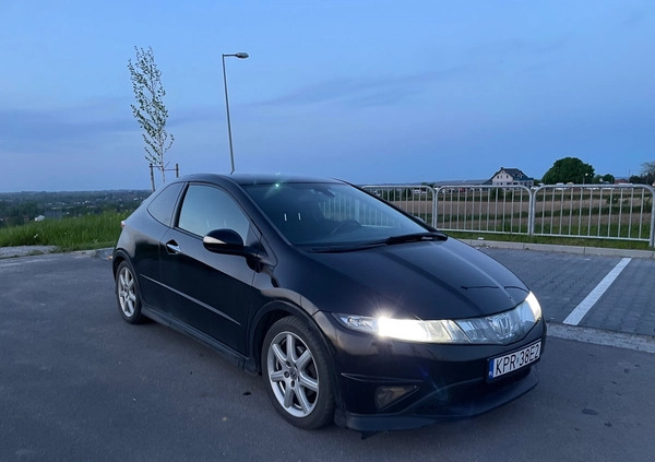 Honda Civic cena 21000 przebieg: 218830, rok produkcji 2008 z Proszowice małe 277